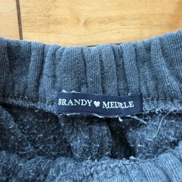 Brandy Melville Gray Sweatpants - Picture 3 of 3